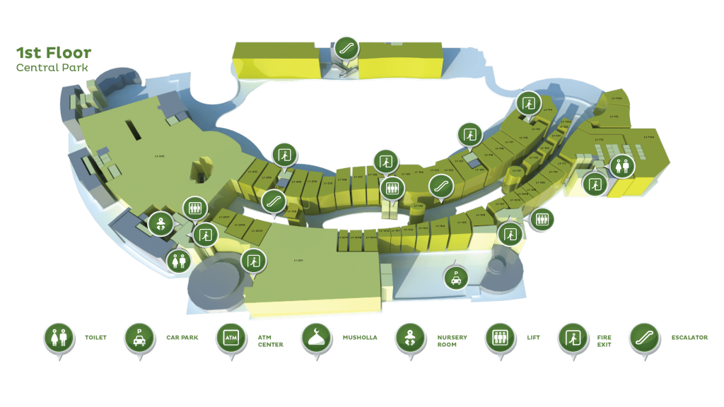 map-lantai-1 | CENTRAL PARK MALL JAKARTA