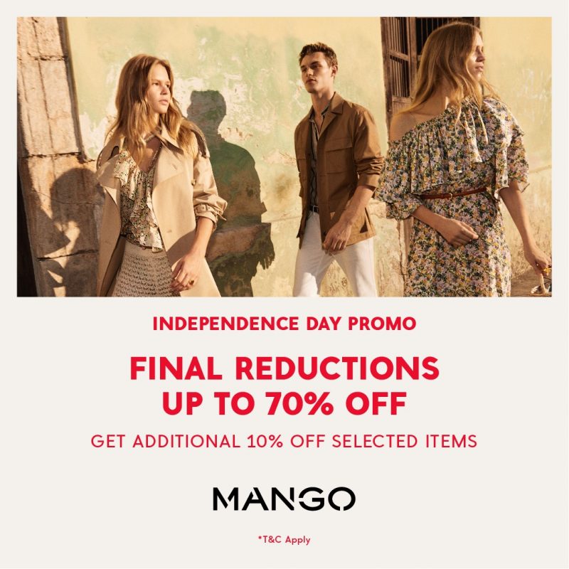 MANGO Final Reductions up to 70 OFF CENTRAL PARK MALL JAKARTA