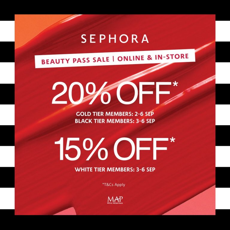 SEPHORA Disc. up to 20 OFF CENTRAL PARK MALL JAKARTA