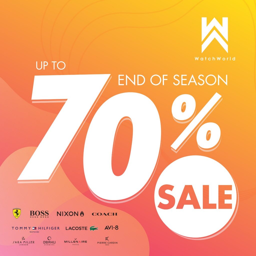 WATCH WORLD END OF SEASON SALE IS BACK ! | CENTRAL PARK MALL JAKARTA