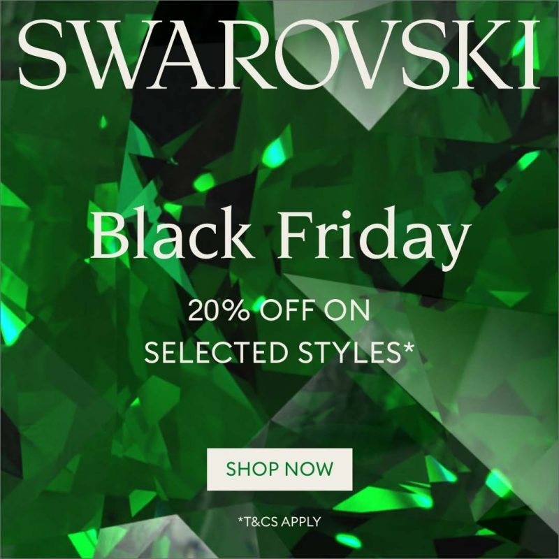 SWAROVSKI BLACK FRIDAY Disc. up to 20 CENTRAL PARK MALL JAKARTA