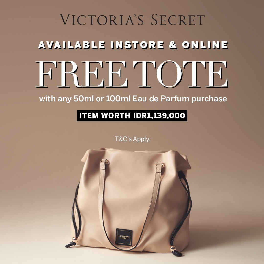 Victoria's Secret - Starting today! Free Tote with a $100+